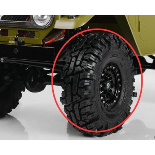 1/10 Scale Rock Cralwer Interco Narrow TSL SS 1.55 Scale Tires For Defender Gelande II Truck Kit TF2 D90 D110