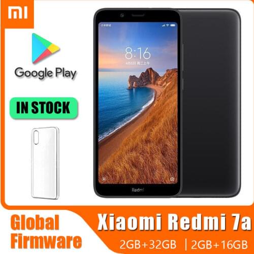 Smartphone Xiaomi Redmi 7A 16G/32GB inch5.45 smartphone global framework Googleplay Snapdragon439 processor 4000mah battery