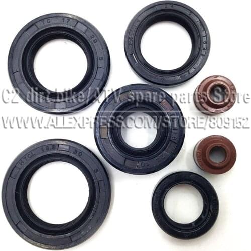 YinXiang Engine 140cc YX140 engine Oil Seal Valve seal For Chinese Dirt Pit Bike Kayo BSE Apollo YX Engine Parts