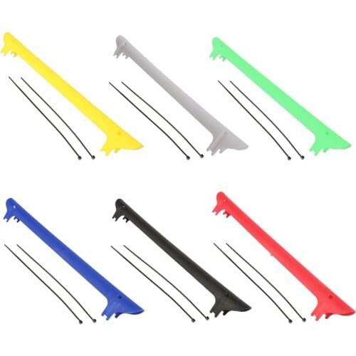 Bicycle Chain Protection Cycling Plastic Bike Frame Foldable Rubber Protector Chainstay Rear Fork Guard Cover Pad