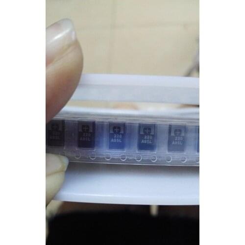 10pcs SMD Pantalum Capacitor 10TPB220ML 10V / 220UF D can be straight shot