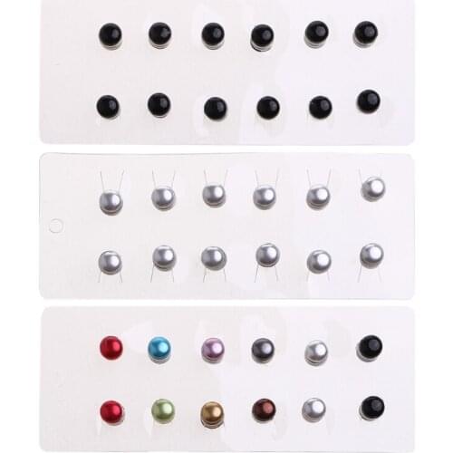 12pcs Safe Hijab Brooch Strong Metal Plating Pearl Magnetic Hijab Clip Luxury Accessory No Hole Pins Magnet Brooches