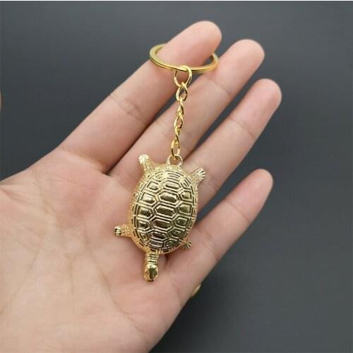 2019 Cute Animal-Tortoise Key Chains Child & Mother Sea-Turtles Keyrings for Men women Car Keychains
