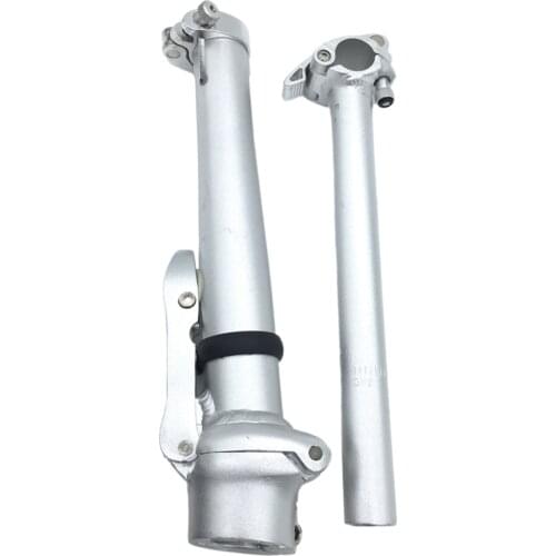 28.6mm Folding Bike Stem 30-40cm 1-1/8" Head Tube Stems For DAHON Brompton