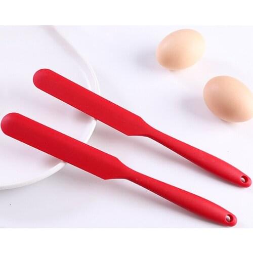 Non Stick Silicone Spatula Heat Resistant Cream Spatula Flexible Fruit Sauce Jars Blender Baking Pastry Spatula Kitchen Utensil