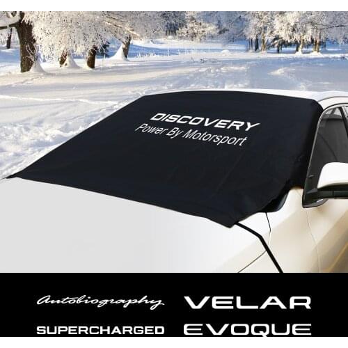 Car Windshield Snow Ice Block Sunshade Cover For Land Rover Autogiography Discovery Evoque Freelander SUPERCHARGED SVR Velar