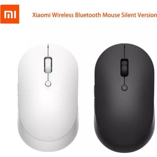 Xiaomi Wireless Dual-Mode Mouse Silent Edition Ergonomic Bluetooth / 2.4Ghz USB Connection Protable Mini For Office Laptop Game