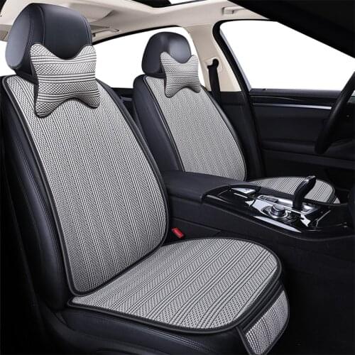 ZHOUSHENGLEE Ice Silk Non Slide Car Seat Cover for Lifan All Models 320 520 620 820 X60 X50 720 X80 auto styling car accessories