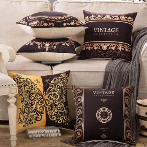 Decorative Luxury Slub Linen Pillow Case Cover Pillowcase for House New