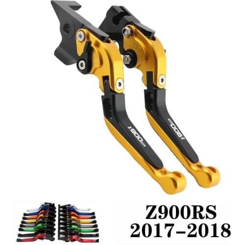 For KAWASAKI Z 900 RS Z900RS 2017 2018 17 18 CNC Motorcycle Adjustable Brake Clutch Lever Levers Folding