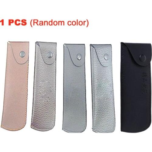 Glasses Bag Reading Glasses Case Portable Outdoor Travel 360 Rotation Faux Leather Soft Protective Storage Lightweight Eyewear