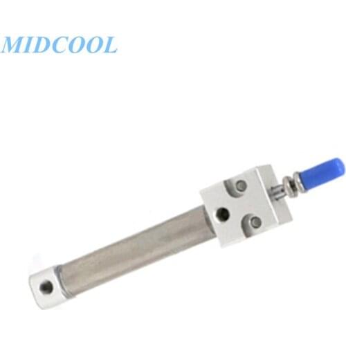 Mini Air Cylinder PBR Series Bore 12mm PBR12 PBR12X10X15X20X25X30X40X50X60X75X80X100X125X Pneumatic Cylinder Pen Size Cylinder