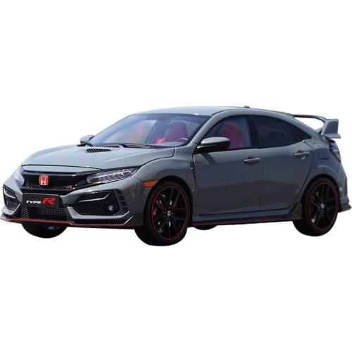 1/18 alloy casting car model Honda Civic TYPE R FK8 2020 Japanese sports car high-end collection holiday gift