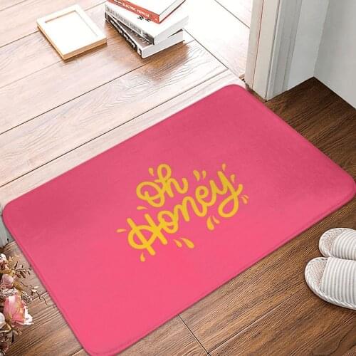 Oh Honey Doormat Carpet Mat Rug Polyester Anti-slip Floor Decor Bath Bathroom Kitchen Bedroom 40x60