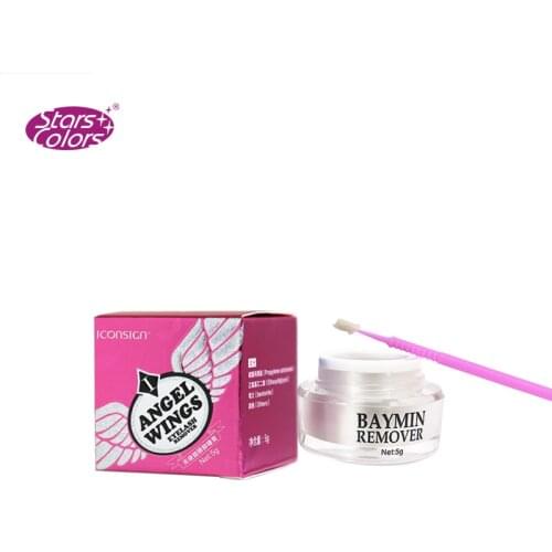 Angel Wings Series No Stimulate High Quality No Odor Eye lashes Cleanser 5g False Solid Remover No Smell Eyelash Extension