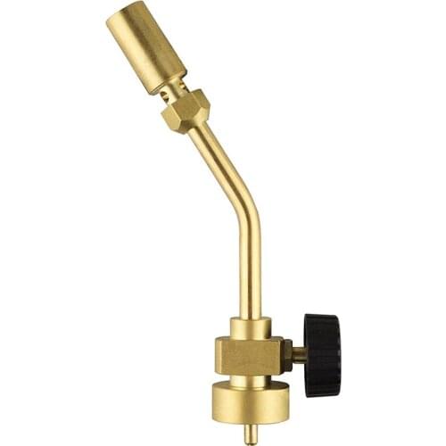 Practical Brass Pencil Flame Propane Flashlight Head Nozzle Gas Welding Flashlight, Fuel MAPP MAP Pro Propane CGA600 Cylinder
