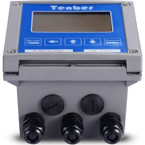 Industrial Online PH Meter Tester to Control Water Quality Treatment Detector 90~260VAC Overdue Error Alarm With Backlight