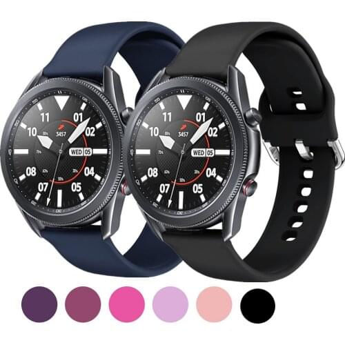 Galaxy watch 3 45mm 41mm band for samsung galaxy watch 46mm active 2 Gear S3 Frontier huawei watch gt 2e amazfit bip gts strap