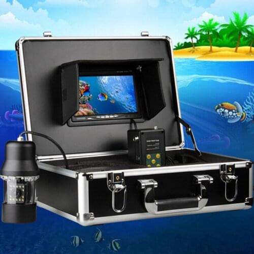 Fishing Camera Fish Finder 720P Camera 14 LED Lights 17 inch Screen Support DVR Used for Outdoor Lce/Lake Water
