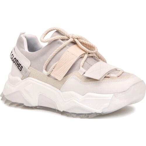 Gedikpasalı Sms 65140 Ten 2021 Summer Women Shoes Sneakers Walking Street Sole Platform Fabric Casual Comfortable Convenient Use Stylish