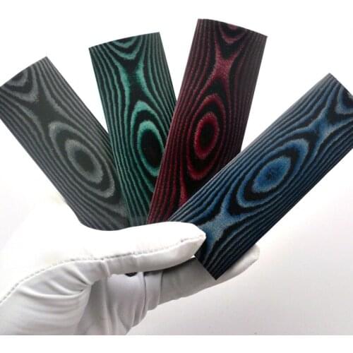 1 Pair Micarta Knife Handle Material Slabs Knives Custom DIY Tool for Knife Making Blanks Blades 120X40X8MM