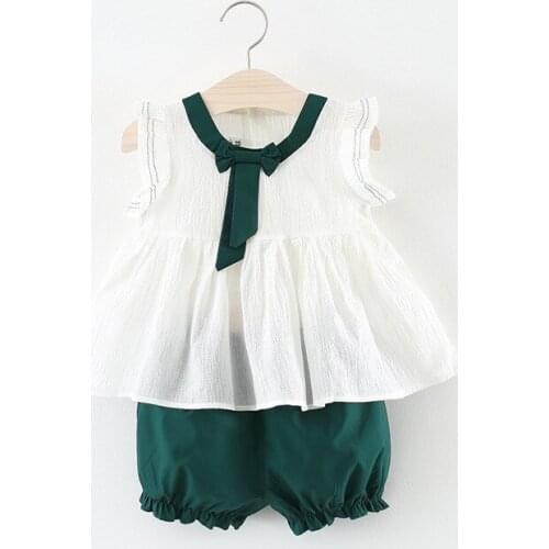 2021 Baby Clothes Girls Clothing Sets New Kids Summer Cartoon Top and Pants 2Pcs Outfit Toddler Baby Casual Tracksuits for 0-3 Y