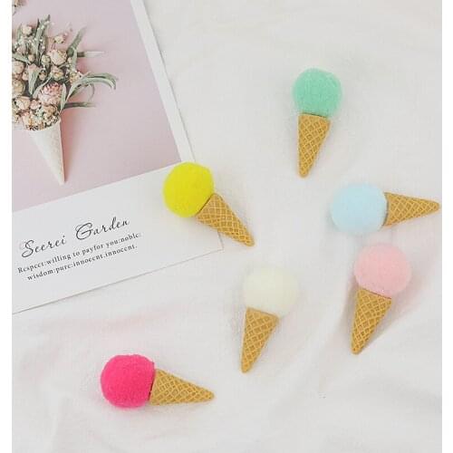 6 Pieces Cute Simulation Ice Cream Foto Photography Props Fotografia Shoot Photos Background Prop Home Party Decoration Items