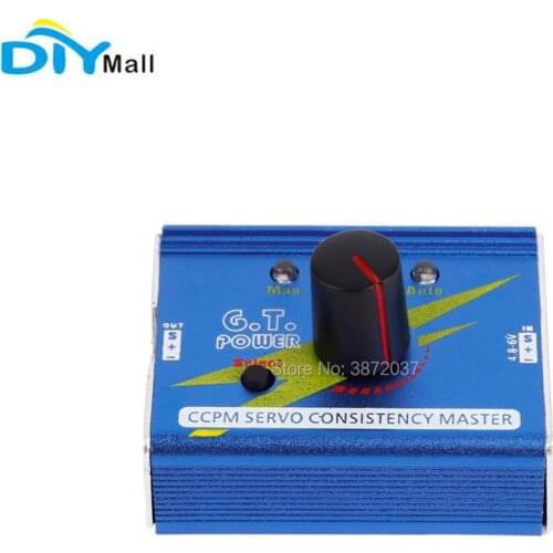 3CH Aluminium Alloy ESC Servo Tester Digital Analog CCPM Consistency Master Checker Tester
