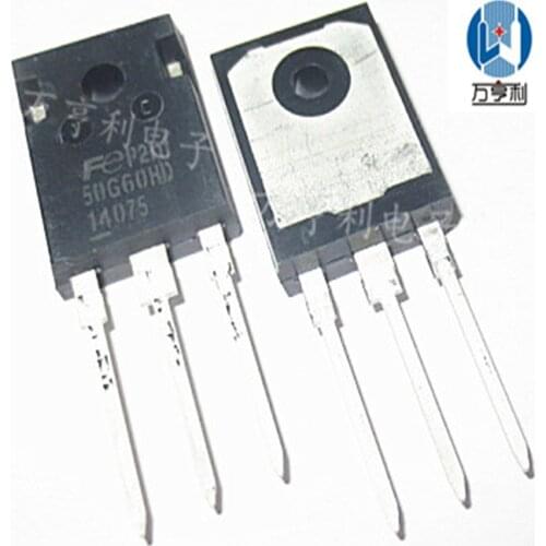 FGW50N60HD 50G60HD TO-247 50A 600V New and Original 5pcs/Lot
