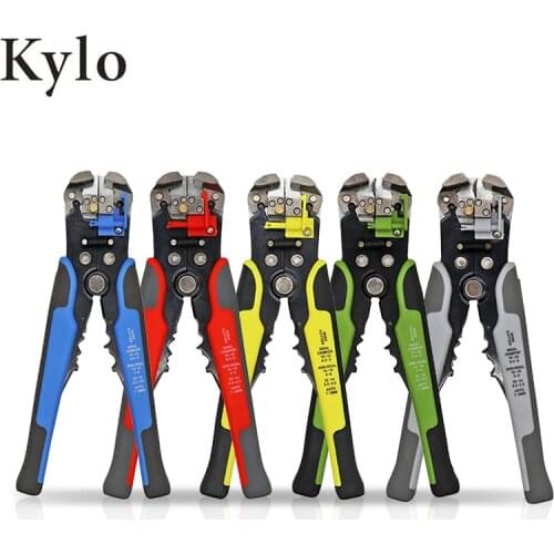 HS-D1/D2 Multifunctional automatic stripping pliers Cable wire Stripper Terminal crimping pliers 0.5-6.0mm2 hand tools