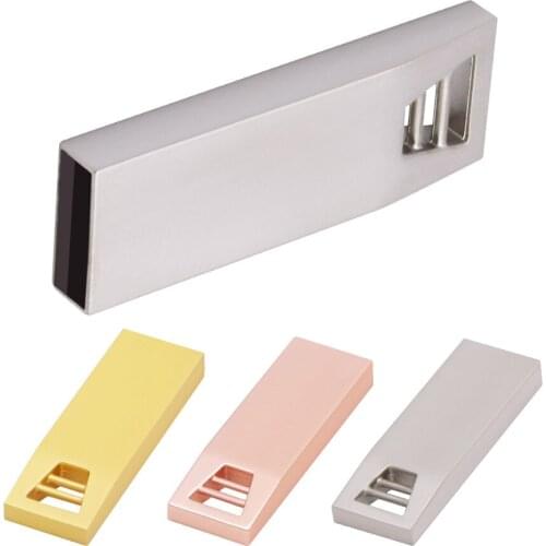 Portable pen drive Usb Flash Drive 2.0 64GB 4GB 16GB 32GB flash Memory Stick Metal High Speed Usb Pendrive usb disk Custom Logo