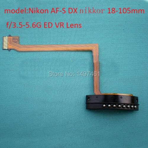New base bady contact assembly with cable part For Nikon AF-S DX nikkor 18-105mm f/3.5-5.6G ED VR Lens