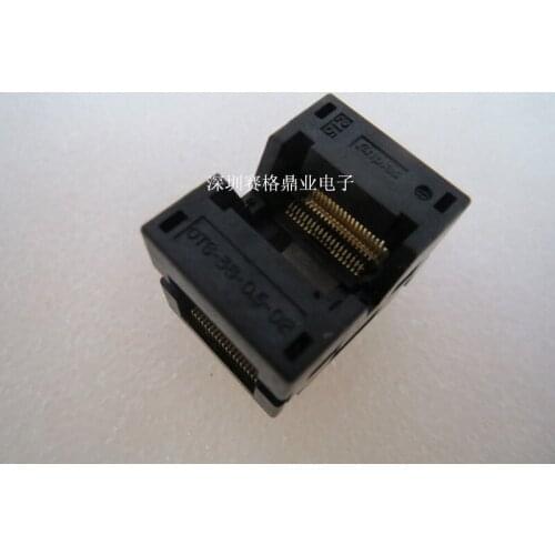 Opentop OTS-38-0.5-02 SSOP38/TSSOP38 spacing 0.5mm IC Burning seat Adapter testing seat Test Socket test bench in the stock