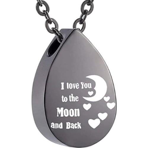 Memorial Urn Necklace For Memory Unisex Stainless Steel Pet,Dog/Cat Jewelry Paw Print Cremation Jewelry Ashes Holder Pet