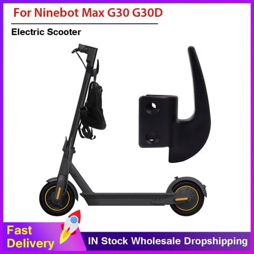 Durable Listing-Scooter Front Hook for NINEBOT MAX G30 G30D Electric Scooter Skateboard Storage Hook Hanger Parts Accessories