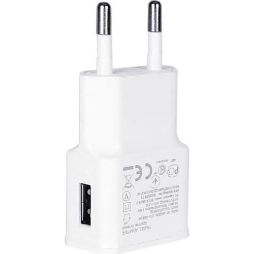 Portable Home Travel 5V 2A Single USB Phone Charger Adapter For Samsung Huawei Mobilephones Tablets USB Enabled Devices