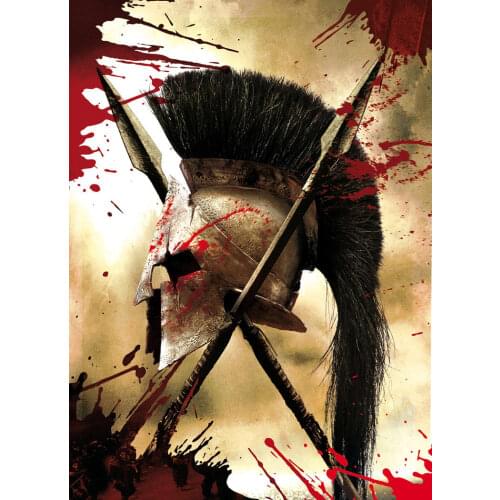 300 Spartan Art Film Print Silk Poster Home Wall Decor 24x36inch