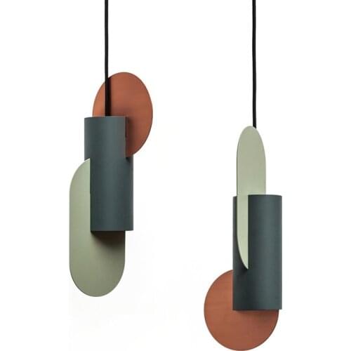 Modern industrial lamp deco maison crystal Home Decoration E27 Light Fixture bedroom restaurant pendant lights hanging lamp