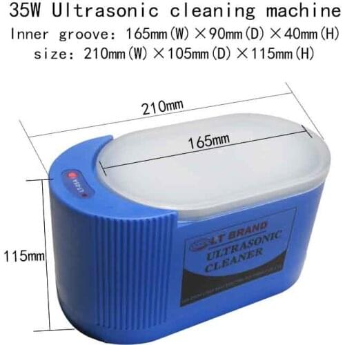 35w Ultrasonic DX5 Head Ultrasonic Cleaner Bath For Ep DX4 DX5 TX800 DX7 DX6 Xaar 128 Printhead Cleaning Machine