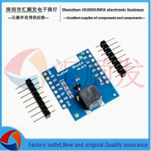 Buzzer Shield V1.0.0 for WEMOS D1 mini buzzer