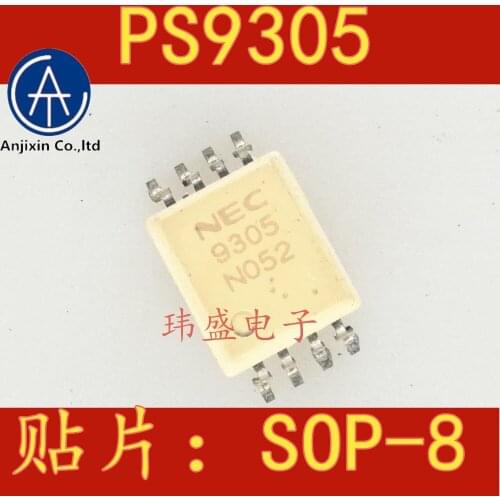 10pcs 100% orginal new 100% quality real stock New original PS9305 9305 light coupling/isolator photoelectric coupler SOP - 8