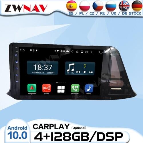 4+128G Carplay 2 Din Android IPS Radio Receiver For Toyota C-HR 2006-2017 Car Audio Stereo Video Player GPS Navigation Head Unit