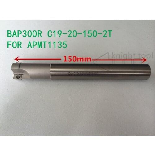 BAP 300R C19-20-150-2T BAP Right Angle Shoulder End Mill APMT1135 Inserts