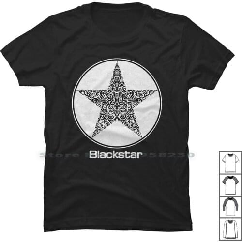 Blackstar Amp T Shirt 100% Cotton Black Star Lack St Am