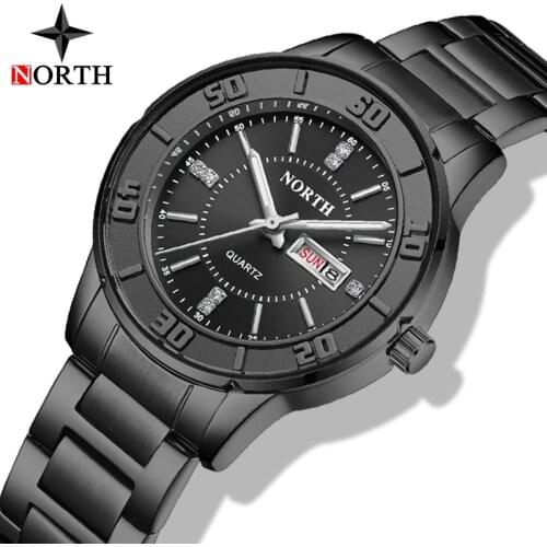 NORTH Watches Women Brand Luxury New Fashion Quartz Ladies Watch Simple Stainless Steel Casual Sport Gift Girl Relogio Feminino