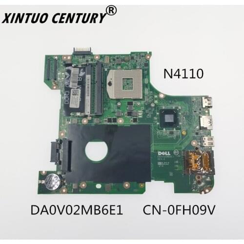 CN-0FH09V 0FH09V FH09V DA0V02MB6E0 DELL N4110 Laptop anakart HM67 % 100% iyi çalışıyor