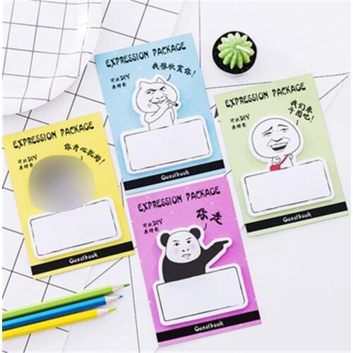 DL Personality expression package post office N students interest message paste can tear paste message Exquisite office