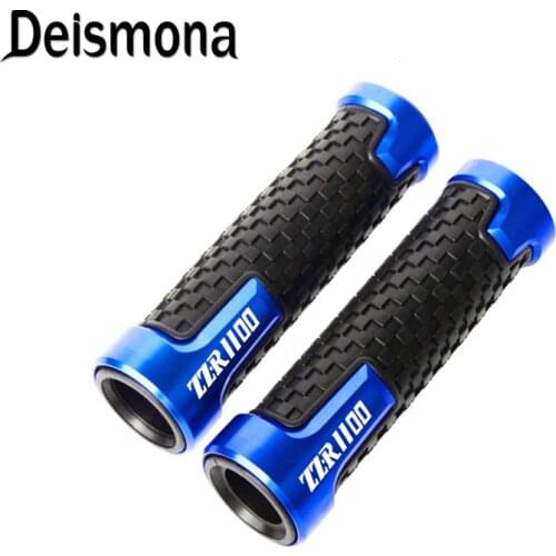 For KAWASAKI ZZR1100 ZZR 1100 Motorcycle CNC Handle Bar Grips Handlebar Grips