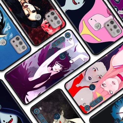 Phone case For Moto G30 G10 G9 G8 Power play G stylus one 5G hyper E6s Edge plus caso coque Adventure Time Marceline Vampire