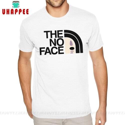Wholesale The No Face Playing Card Tee Shirts for Men Personalized Short Sleeves Cotton White O-neck Tees